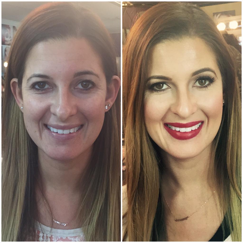 alexamuartistry's tweet photo. Bridal Bootcamp Day 2 Before &amp; After on Hailey http://t.co/Z6o2mbrSD1