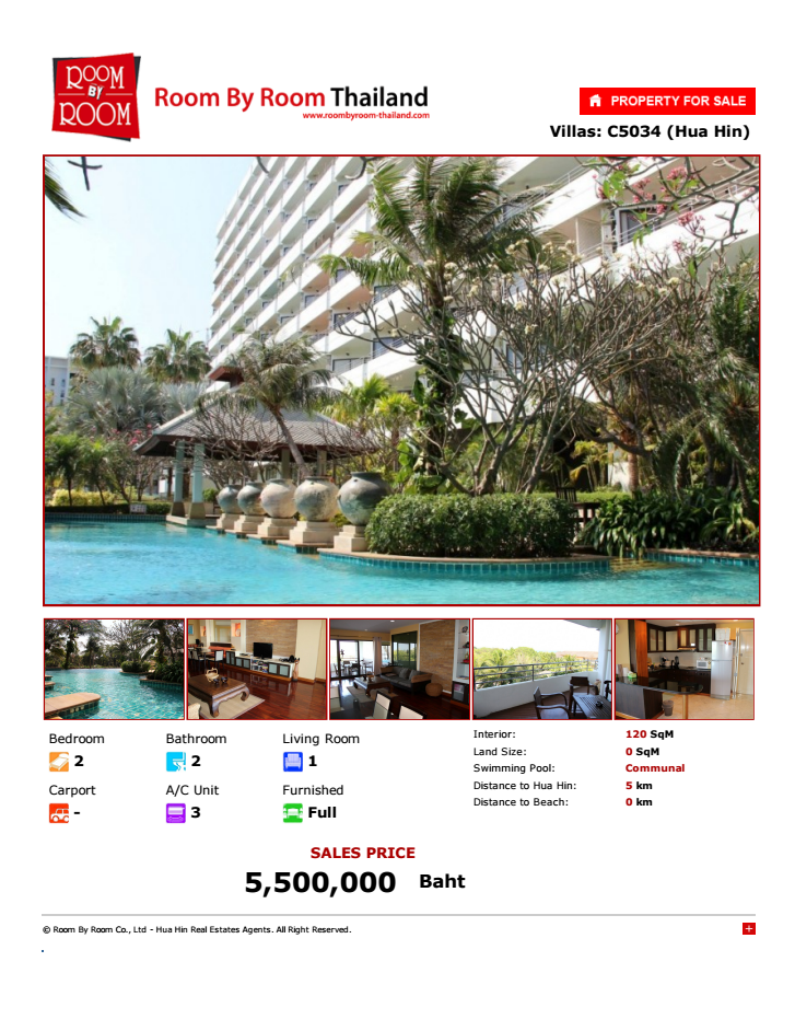 RoomByRooom's tweet photo. Beautiful Hua Hin Condo for sale Only 5.5m Baht
2 Bedrooms / 2 Bathrooms / 120 sqm
http://t.co/BO86Nx5rta http://t.co/TEzL5R0Lgf