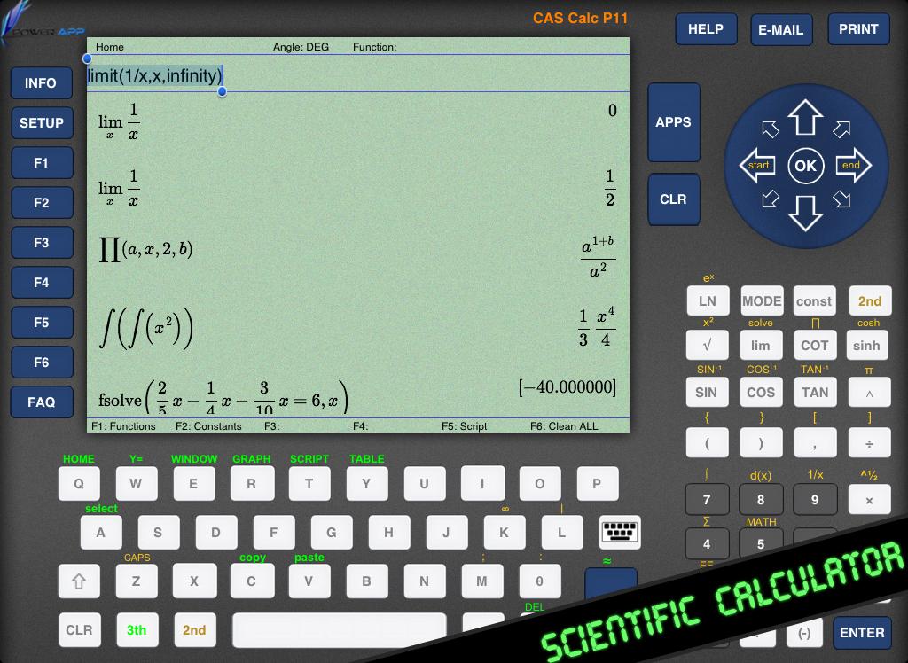 MoviePlayerApp's tweet photo. Scientific Graphing Calculator for iPad with problem solver:  http://t.co/sbko4zcfuF #calculus #CasCad #MathPad http://t.co/BtWZAuzZun
