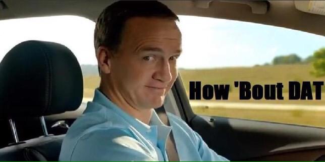 CoachWiebers's tweet photo. That a boy Peyton! http://t.co/b5hT6cGYOh