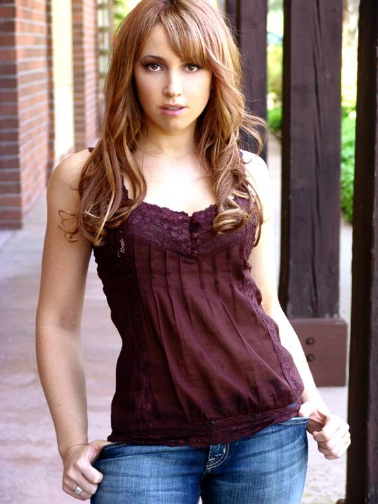 Portrait agency photo of Jennifer Tisdale (no credit available).  Happy birthday Miss Tisdale. 