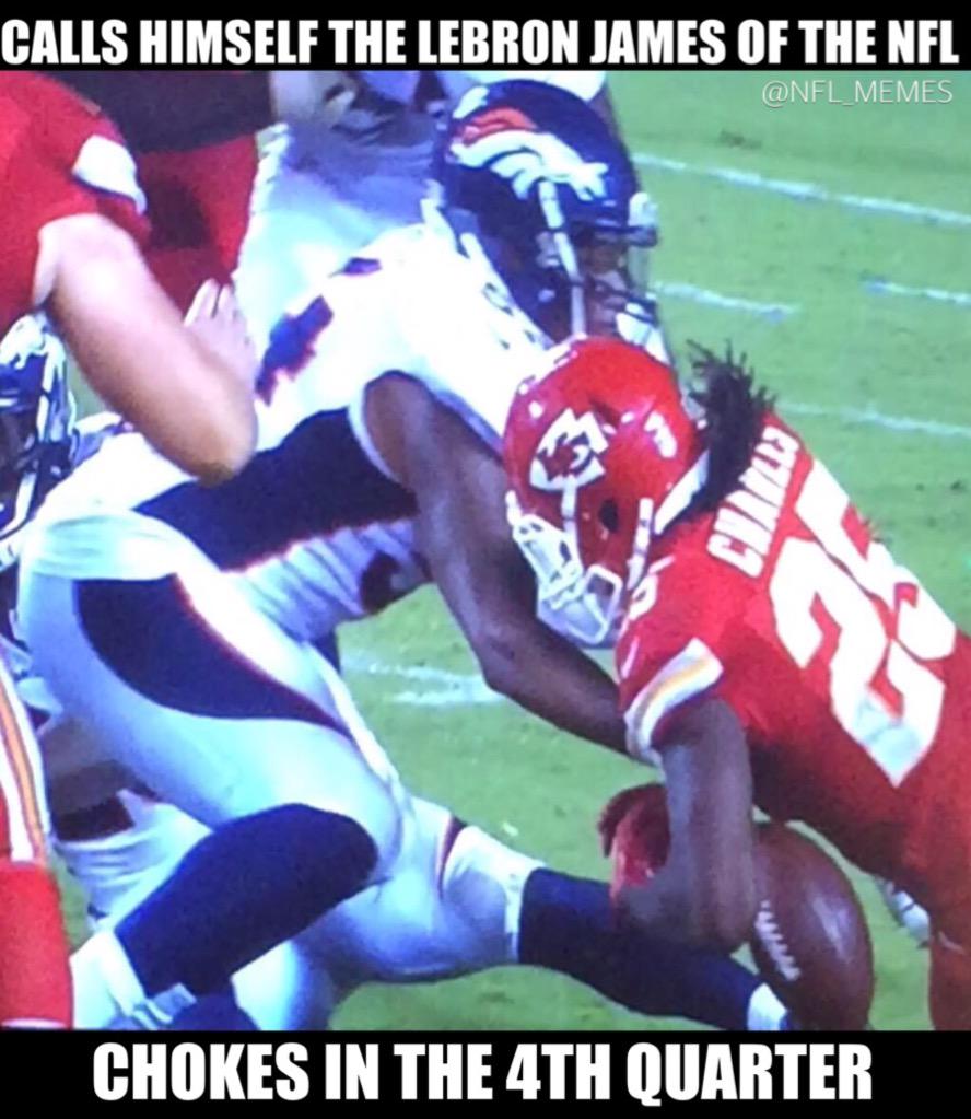 NFLMemes's tweet photo. Jamaal Charles.. http://t.co/Hax84VuCe5