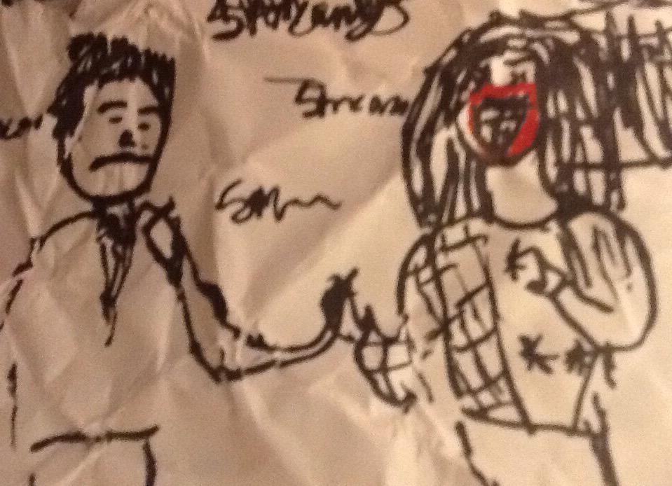 poorlydrawncb's tweet photo. when you bring Bae out in public @JoshuaDtown @MirandaSings http://t.co/B1KiokJbrP