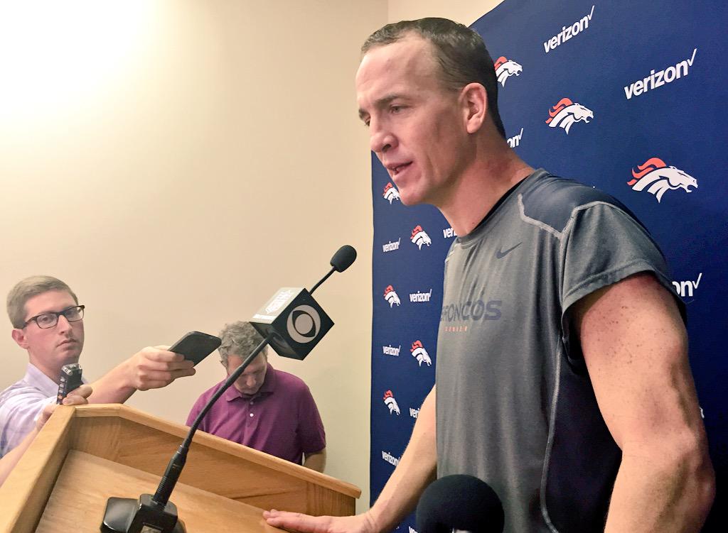 Broncos's tweet photo. #Manning: "I've been in a couple crazy games ... but nothing quite like that."

#DENvsKC http://t.co/g27tmyUILq
