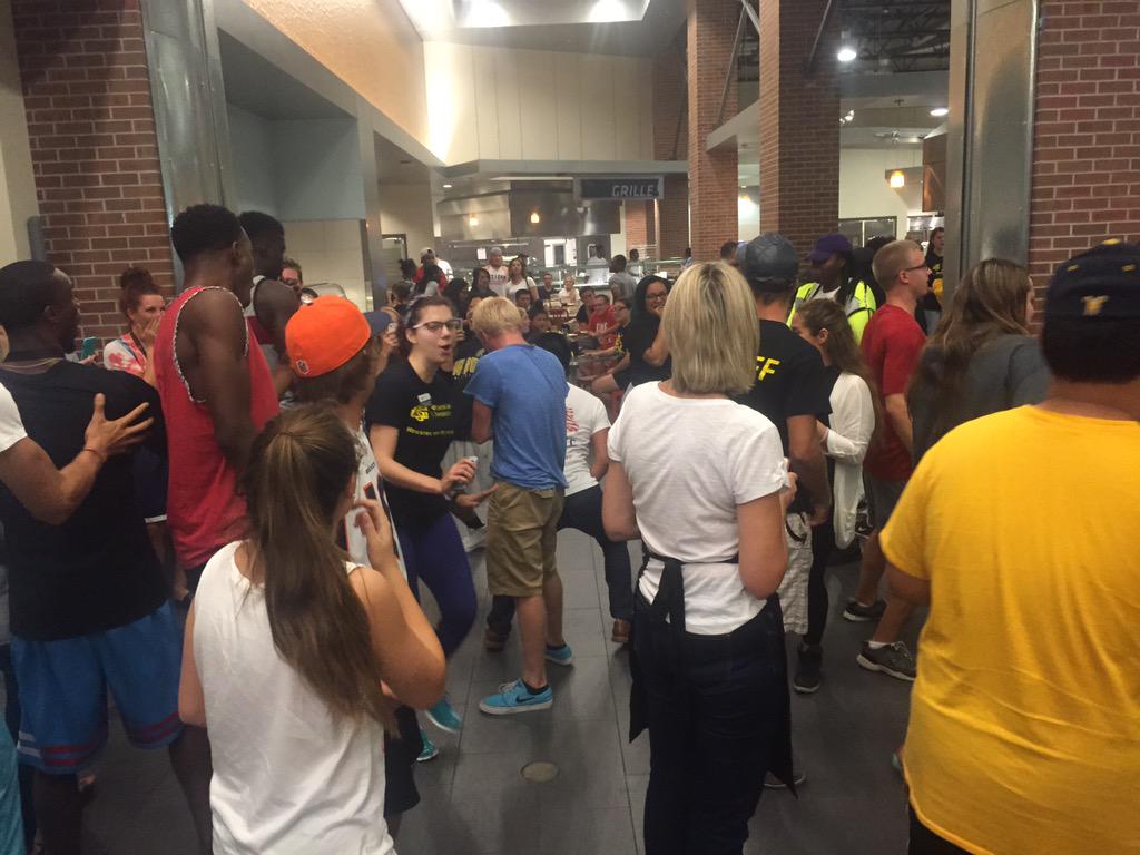 WichitaHousing's tweet photo. Now watch me whip...now watch me nae nae.  #DiningAfterDark http://t.co/bBvxZ0PRKs
