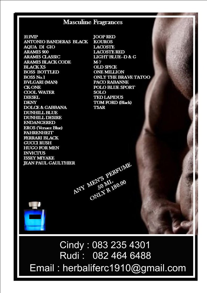 Tonteldoos1's tweet photo. Smell good today Mens and Lady perfumes for only R150 &amp; R180 http://t.co/OmxKNbczCF