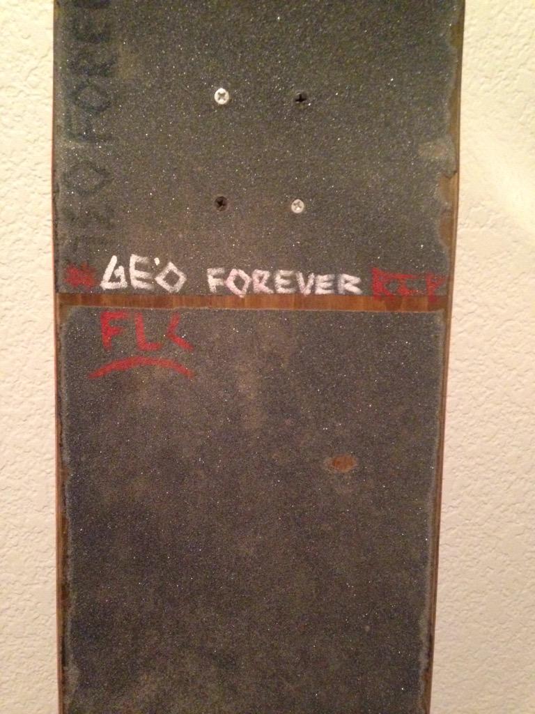_maxruhland's tweet photo. Even if there is no heaven I know I'll see you again #geoforever http://t.co/kOqE1I52l6