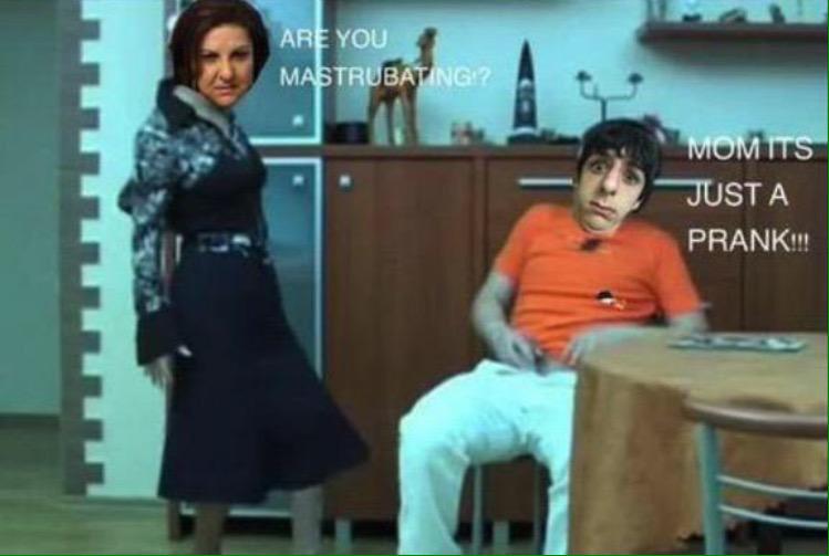 stnces's tweet image. pretty good prank