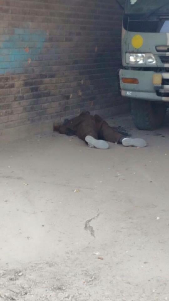 SilentStrikerX's tweet photo. Dispatched to hell by #PakArmy #Badaber #Peshawar #AirforceBase http://t.co/UkrFenPTyd