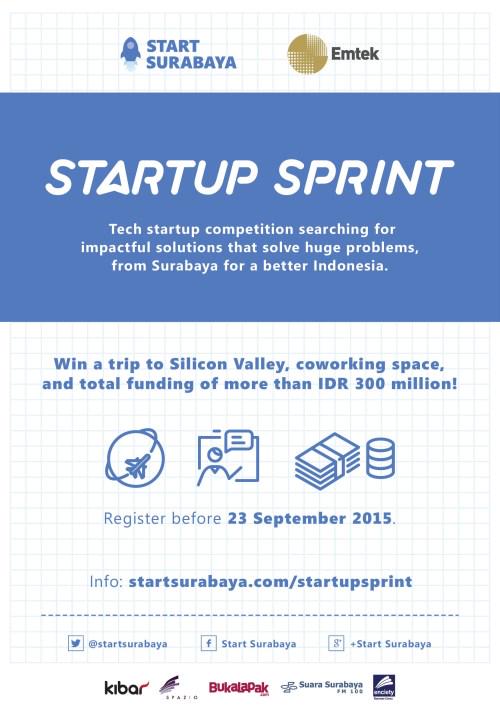 eventsurabaya's tweet photo. . @StartSurabaya daftar #StartupSprint &amp; menangkan pendanaan hingga trip ke Silicon Valley!! http://t.co/DILpHNQQSR http://t.co/Ln0cmrZUko
