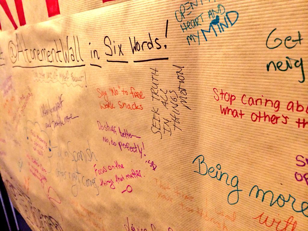 AtonementWall's tweet photo. The @AtonementWall was a hit tonight at the @Jewseum !!! http://t.co/cFxmtxs31D
