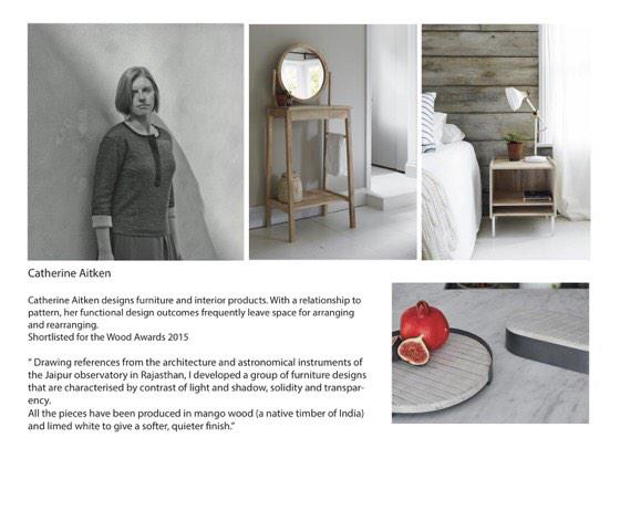 Capsbury's tweet image. 2day @CLAitken for capsbury @_designjunction #LDF15 #india #craft #furnituredesign