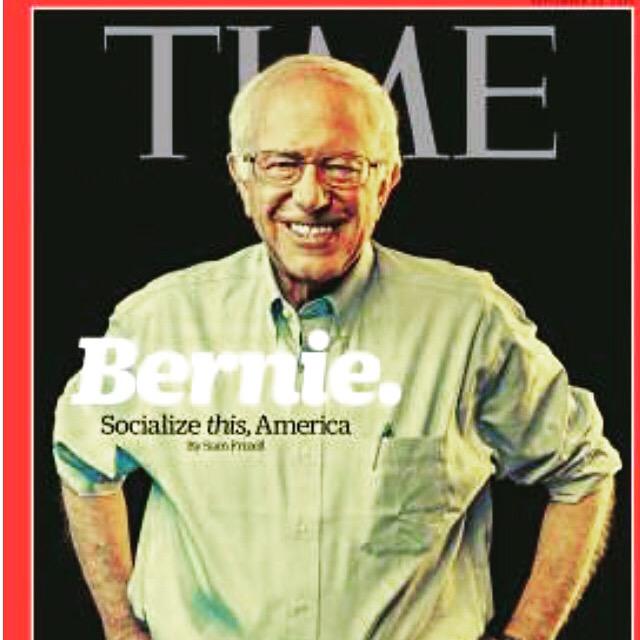 247BernieNews's tweet photo. #BernieSanders graces the cover of TIME magazine #FeelTheBern #BernTIME #Bernie2016 @People4Bernie @Bernie2016tv http://t.co/JuqpXEaN9V