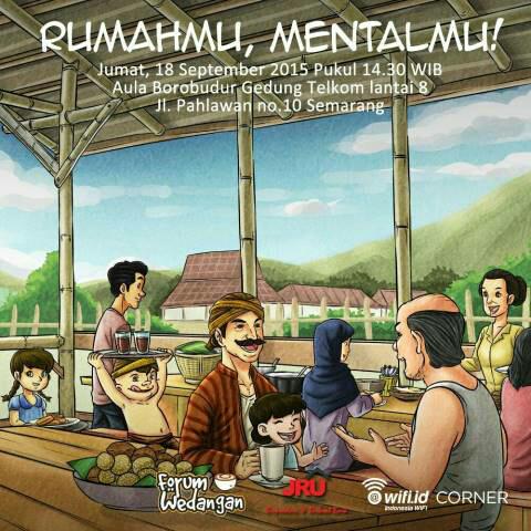 wificornerJTD's tweet photo. Siang ini ada acara keren #FORWED dr @JarRumahUSAHA di aula Borobudur lt.8 Telkom @WificornerJTD. Yuk merapat http://t.co/vvcCgGHJNU