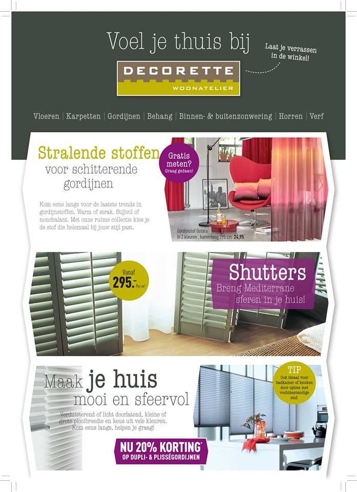 #Herfstvoordeel! Scherpe #acties en leuke nieuwe #collecties, de #folder valt weer op de #deurmat.