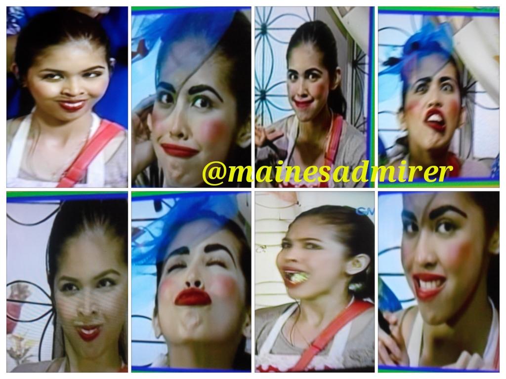 mainesadmirer's tweet photo. MAINEy WACKY faces of MENGGAY today! We love ur CRAZINESS @mainedcm &amp; Tnx sa good vibes hihi #ALDUBOneMoreDay http://t.co/4qBU6EtLDX