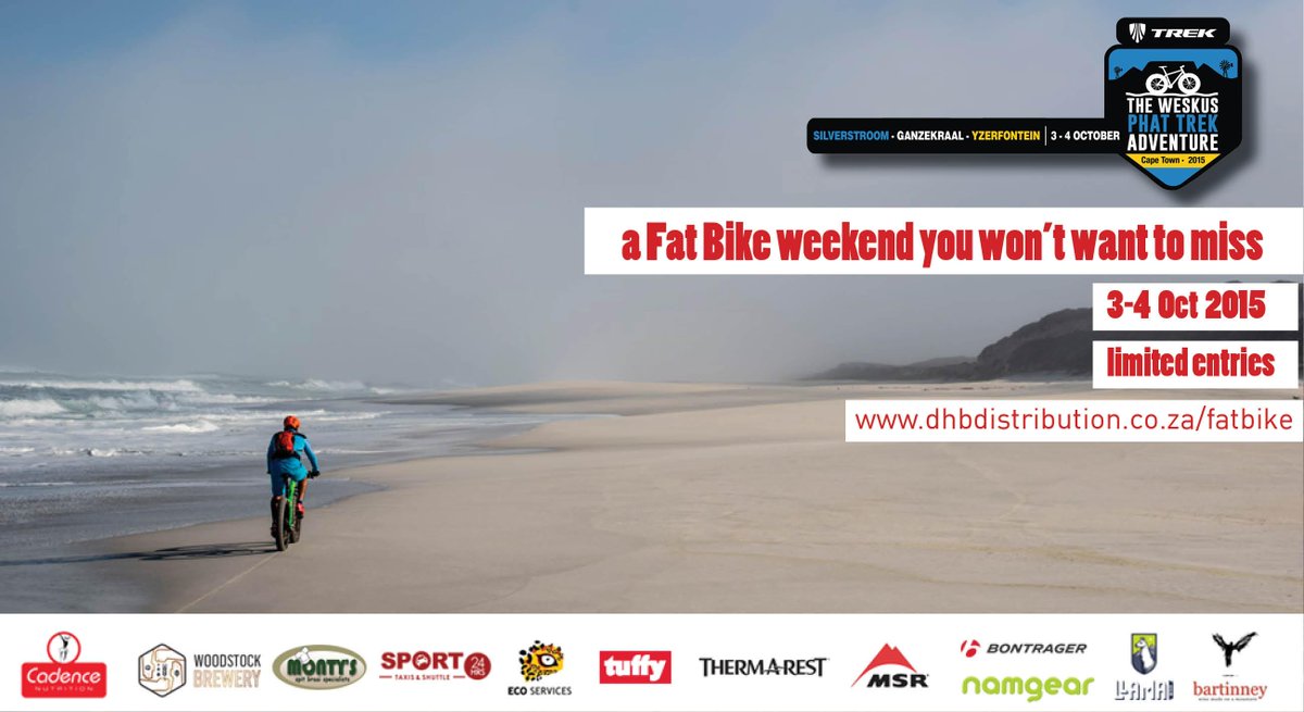 Keen on a wknd up the <a href="/CapeWestCoast/">rdot</a> riding on the sand? Join <a href="/WeskusFatbike/">FatBikeAdventures</a> &amp; enter today! buff.ly/1iy7U1z