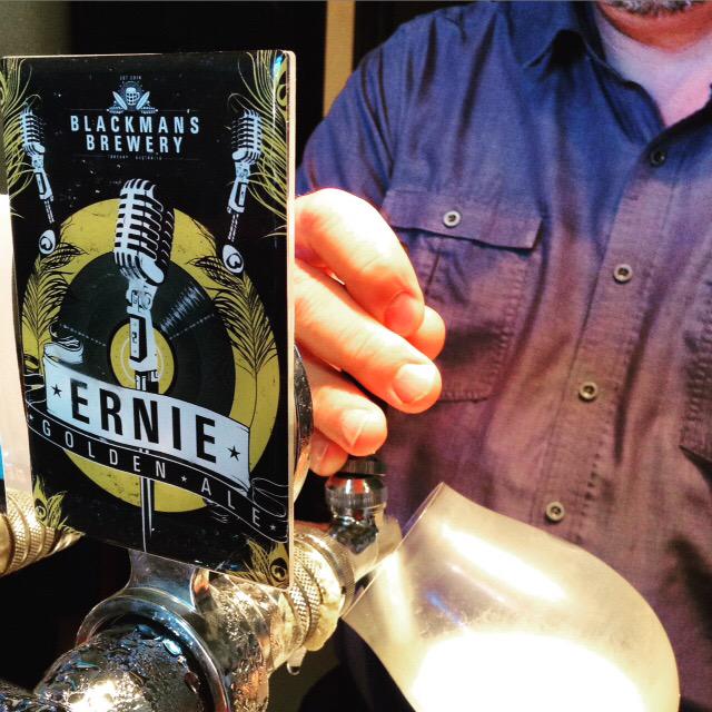 This guys on tap for the weekend @Blackmansbrewer Ernie Golden Ale #visitgeelongbellarine