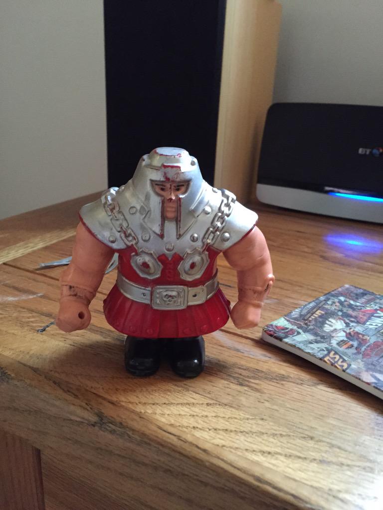 StrangeJoe's tweet photo. We're live @Riverbank_Notts tonight..here is a picture of Ram Man to prove it.#ramman #joestrange http://t.co/9GHcJDsxgj