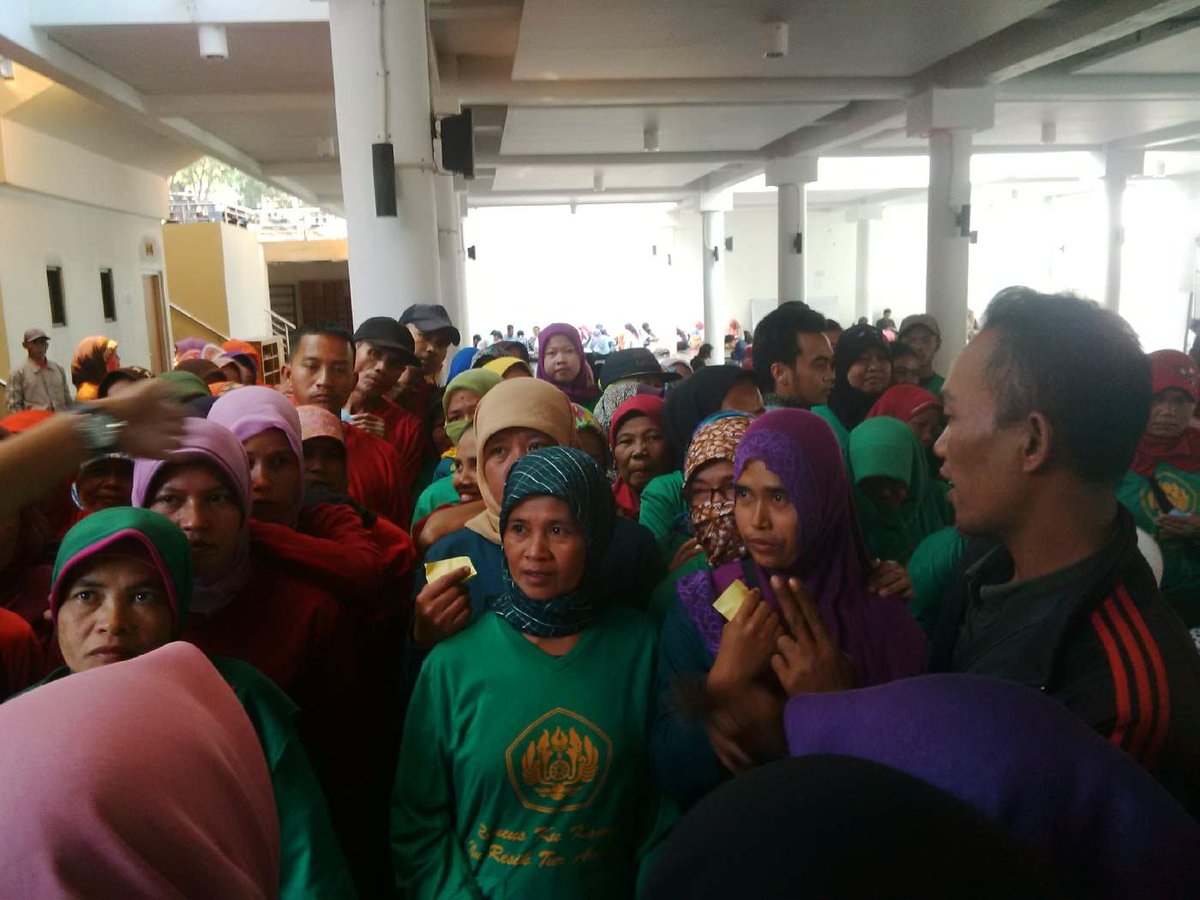 Antusiasme yang tinggi untuk mendapatkan pelayanan dari swamedika #SehatdenganSedekah