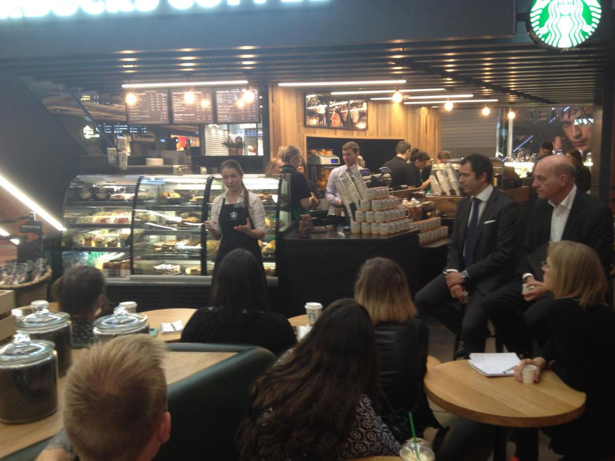 1st ever coffee tasting in Lille. Another milestone in the Starbucks France history. Proud moment @StarbucksFrance