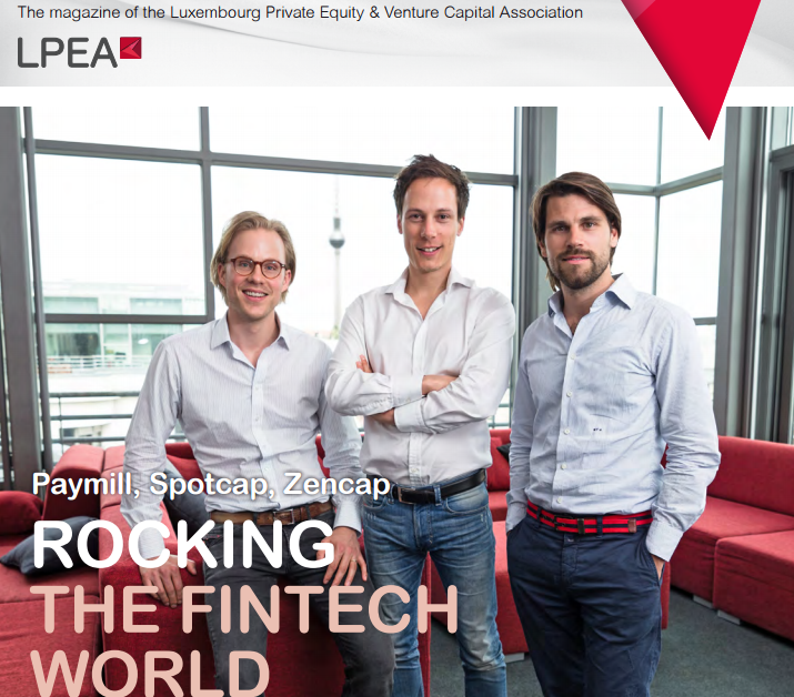 tjtriebel's tweet photo. .@SpotcapGlobal, @ZencapDE and @PAYMILL: Rocking the #Fintech world! Cover of @lpea_lux mag http://t.co/He7FjurhWm http://t.co/TSv7i7gZ7b