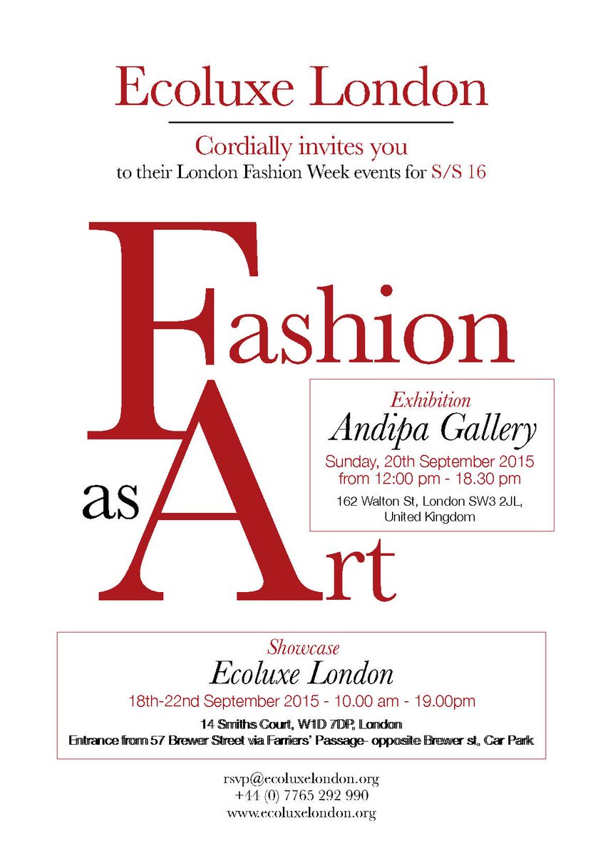 If you are in London and like to see the Treebag in real life, it is exhibited at the Andipa Gallery.