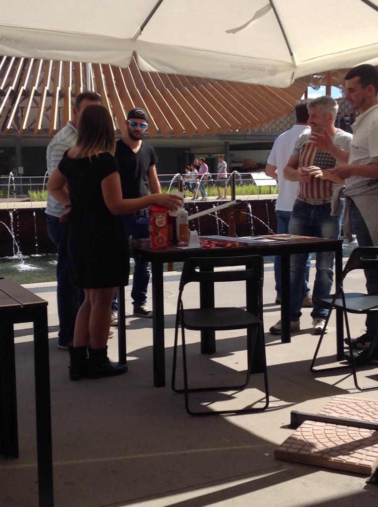 MaranelloWM's tweet photo. Seconda giornata di #maranellotour a #Expo2015   Presentazione dei nuovi Tour #startngo http://t.co/yppw1p1SHy