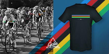 Cyclar_France's tweet photo. #Cyclar aux couleurs de #UCI2015.
20% DE REDUCTION sur le T-shirt 5 CONTINENTS. 
Code promo : cdm15
Allez la France! http://t.co/WUjfeHEqI5