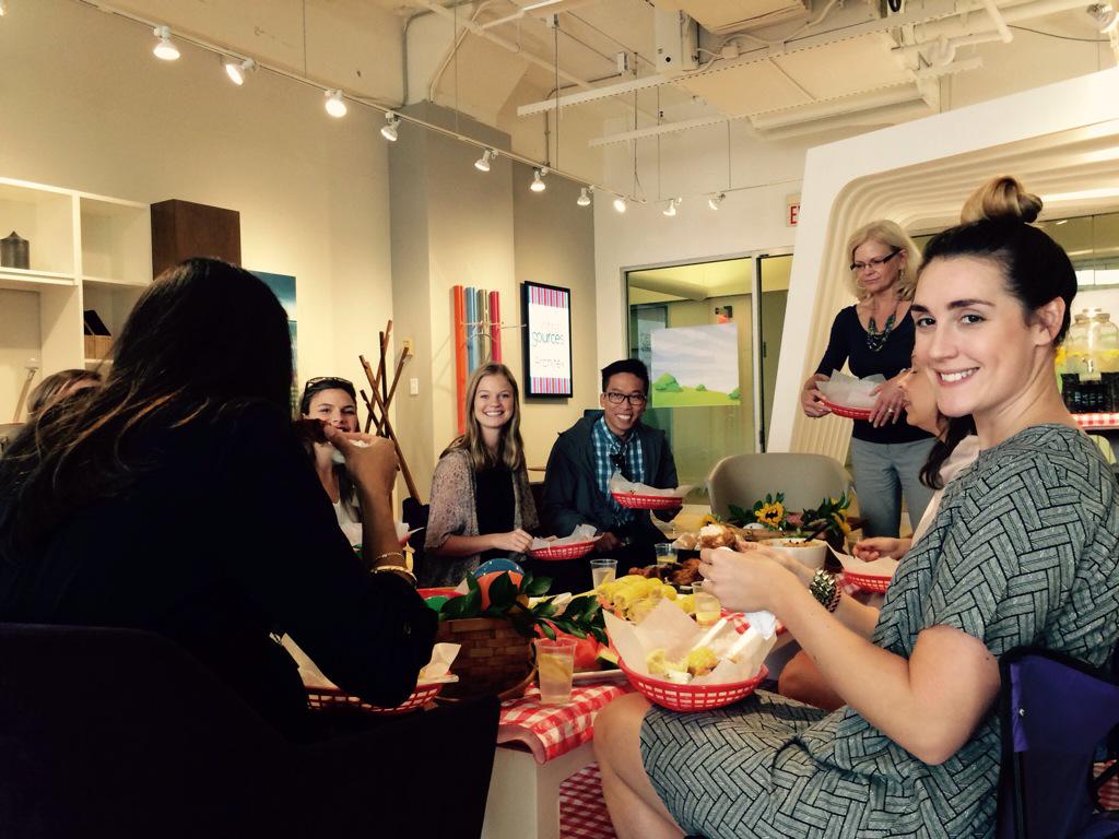 Thank you to the designers of <a href="/perkinswill_BOS/">Perkins&Will Boston</a> for coming to our showroom picnic yesterday!! 🍗🌽🍉🍞