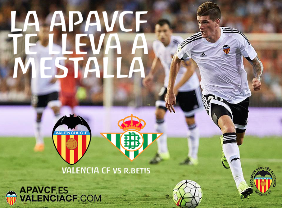 apavcf's tweet photo. El #APAVCF sortea 4 entradas para el partido de #Liga entre #VCFrealbetis.  Solamente tienes que seguirnos y hacer RT http://t.co/4zgFCvMSWc