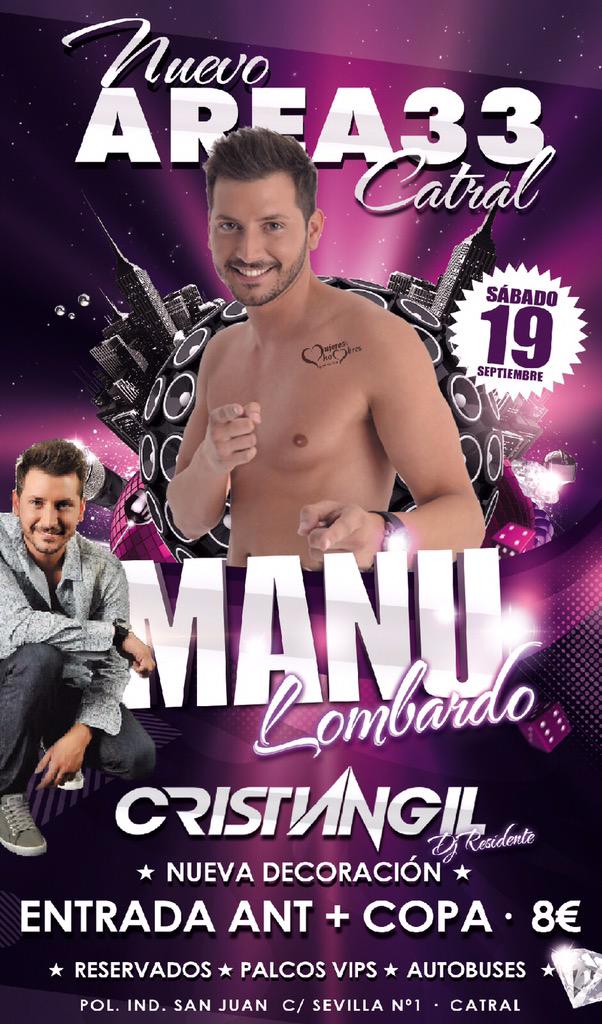 PakitoEvents1's tweet photo. Date prisa y compra tu entrada !! 
Mañana en @Area33Official nos visita 🎉🎉MANU 🎉🎉

Entrada + Copa = 8€ 

#Area33 http://t.co/xFrxuR58VH