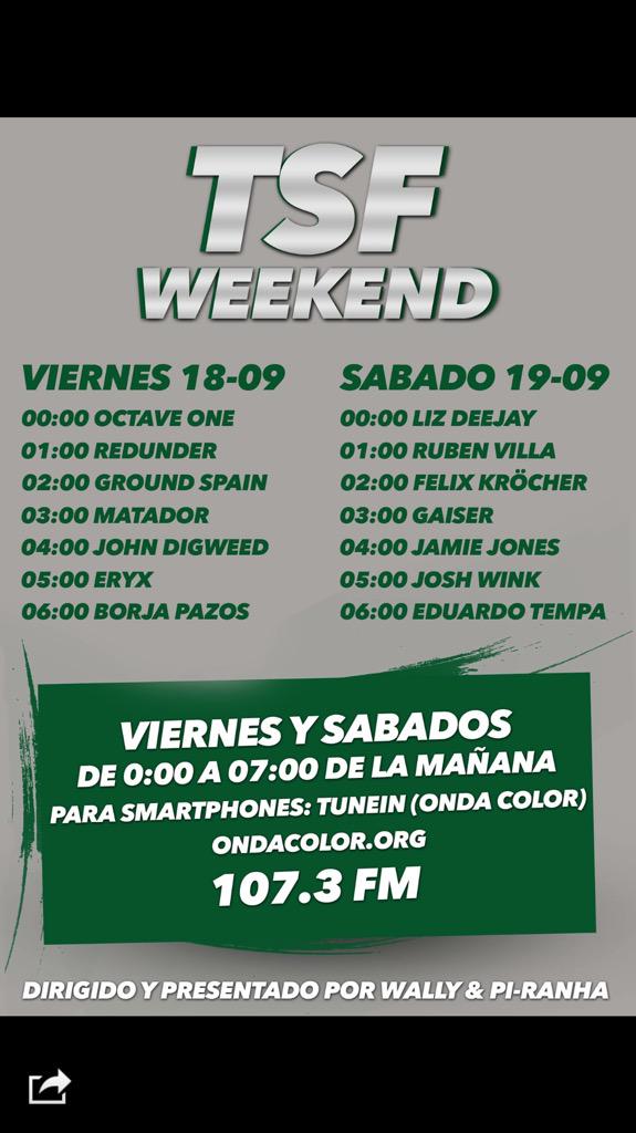 Esta noche estaré sonando por las ondas y en el studio54 (Oviedo)