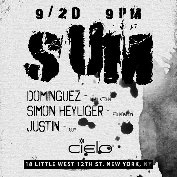 SUM_label's tweet photo. @CieloClub This Sunday / Free before 12 w RSVP to SUMrsvp@gmail.com + 1 hr free vodka bar #sum_label http://t.co/FnBLuoWMlU