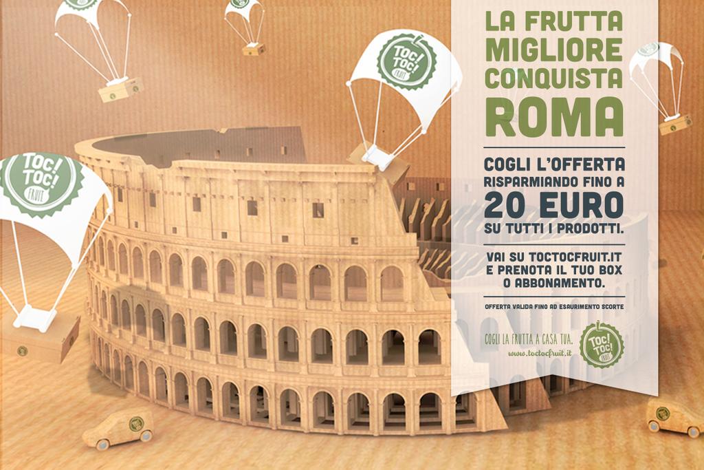 TocFruit's tweet photo. # TocTocFruit bussa alle porte di Roma! La 23 settembre la migliore frutta e verdura direttamente a casa! http://t.co/gntSmd52qX