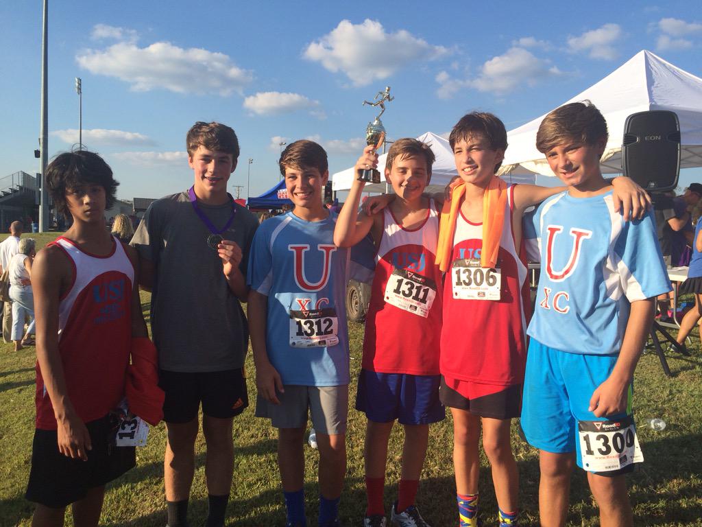 USJ MS Cross Country at TCA meet!
#theU