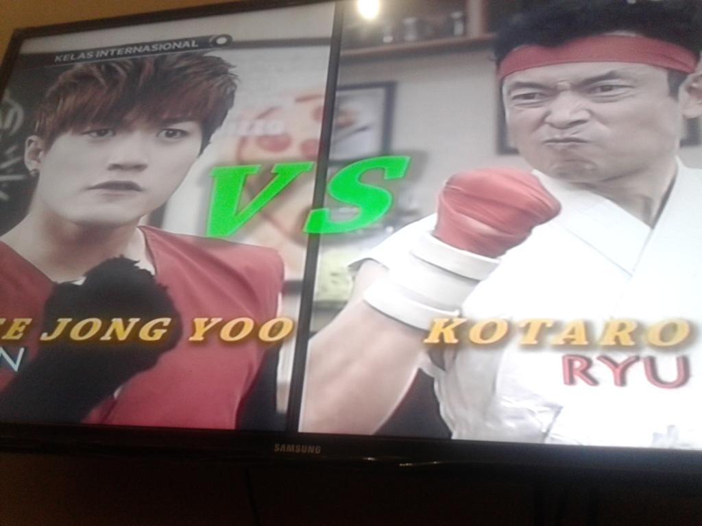 L3_malang's tweet photo. Wih @LeeJH_2107 oppa dan @kangjuki5 kira kira siapa yg memang ya @Kelas_NET #kelasStreetFighter_net :-D http://t.co/nlCfN71Io2