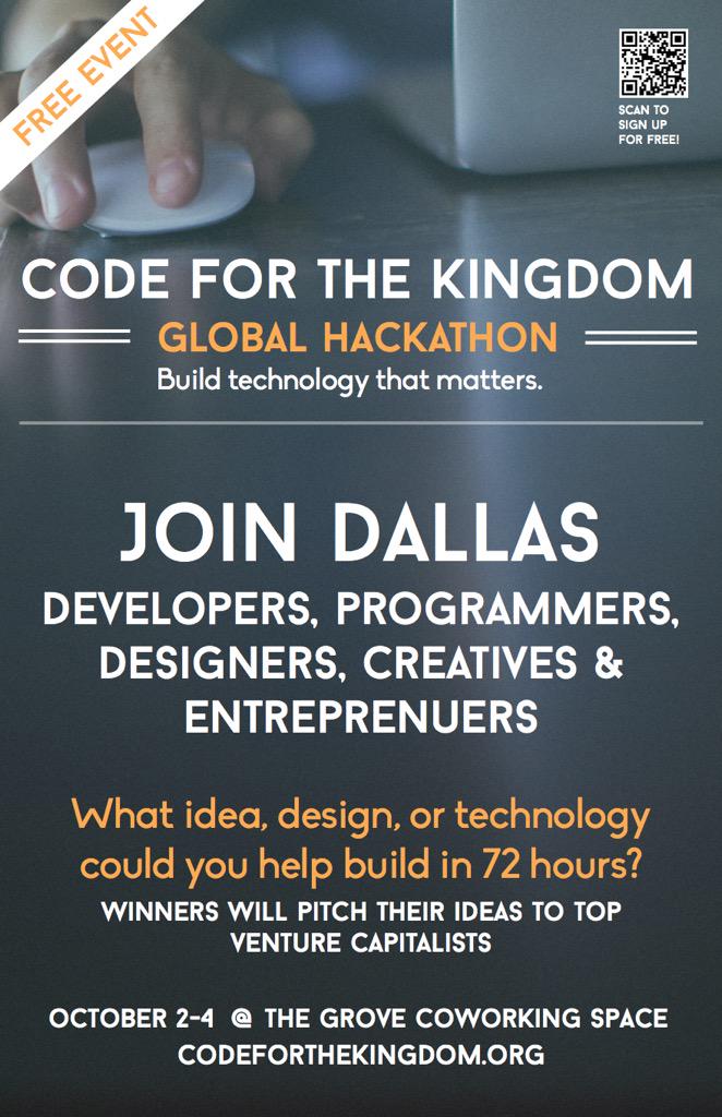 codefordallas's tweet image. Don&apos;t miss out on this!!! Link to the event is in our bio.