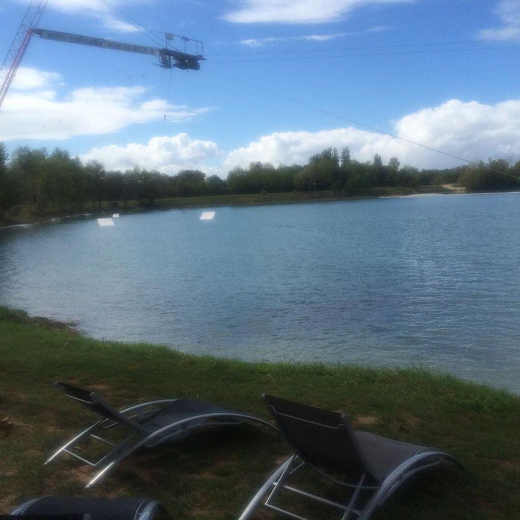 CourtadeMichel's tweet photo. Petite session #wake ce midi a #exo33 ! Sympa ce câble park ! #wakeboarding #cable #exo33b… http://t.co/1mBUn2aCRT http://t.co/mFJPLT6WAi