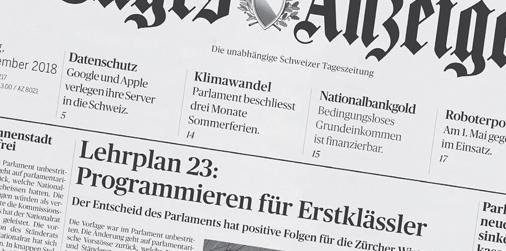 Mit fiktiven Schlagzeilen rufen <a href="/Tamedia/">Tamedia</a> und <a href="/Rod_Agency/">Rod Kommunikation</a> zum Wählen auf bit.ly/tamedia-rod