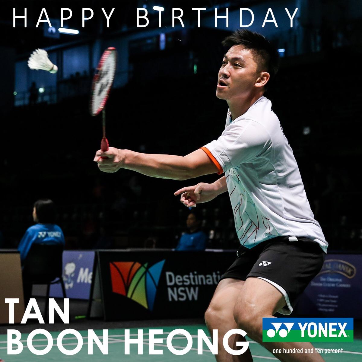 Happy birthday wishes to Malaysian doubles expert Tan Boon Heong! 