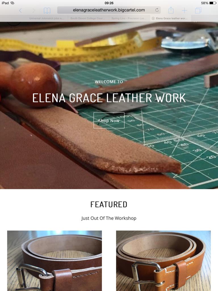 ElenaTingley's tweet photo. Come and see the new website 
#new #website #leather #elenagrace #shop #online #onlineshopping #store http://t.co/59eN0d47Jn