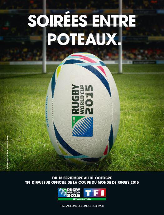 CelDerouillat's tweet photo. C'est partiii #RugbyWorldCup ! Ce soir Soirée entre poteaux ! @TF1 http://t.co/RviXgFVBSD