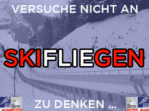 14. - 17. JÄNNER vormerken SKIFLUG WM 2016 am Kulm is comming!
#FlyingKulm #skijumpingfamily