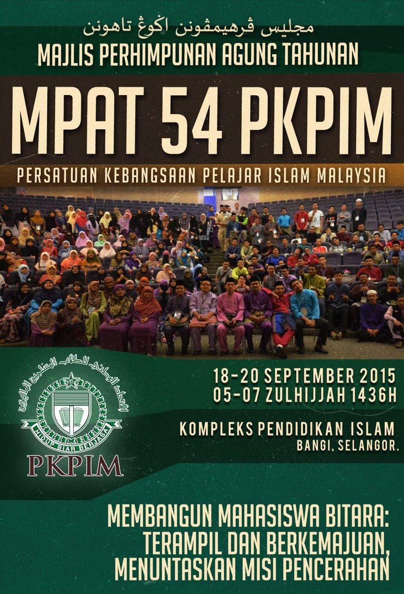 FahmiHUi's tweet photo. Agenda minggu ini #IH4 #MPAT54 @ABIM_24 @PKPIM1 http://t.co/FGiGpiLrZs