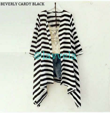 EF beverly cardy stripe <a href="/70/">70</a> cardi bahan spandek fit XL