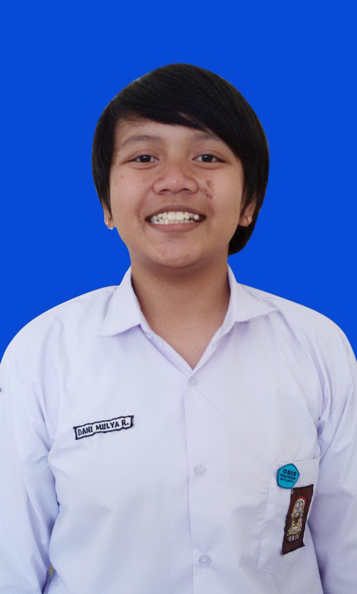 Calon Ketua Osis <a href="/sman21bdg/">SMAN 21 BANDUNG</a> angkatan 2015-2016 nomor urut 2 yaitu Dani Mulya R kelas XI IPS 3