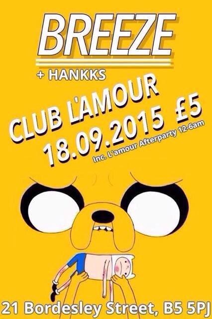 BREEZE + HANKKS @ Club L'amour 2015 BREEZE + HANKKS @ Club L'amour