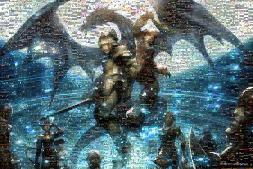 2極タイプ FFXI 11 ジグソーパズル モザイク 1000ピース - 通販