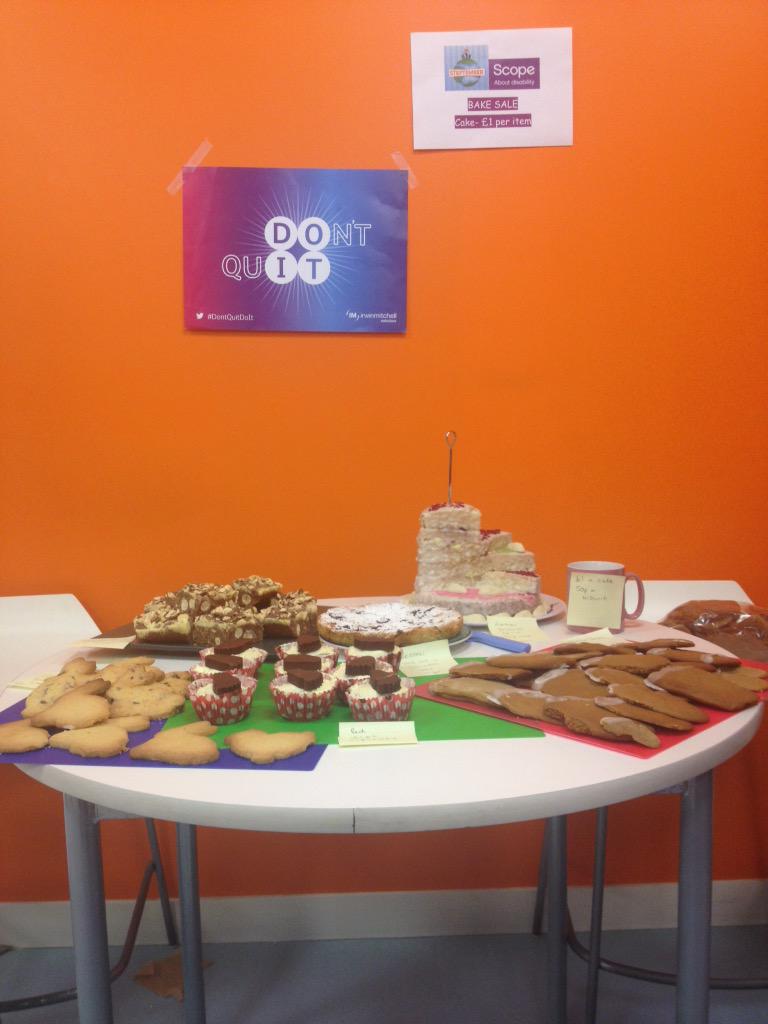 esthergaudoin's tweet photo. We've 'stepped up' our fundraising efforts for #Steptember : cakes for @scope from @irwinmitchell http://t.co/sttlnamSRT